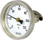Биметаллический термометр Тип А4550 - Промышленные датчики и компоненты компания ПРОМАКС, Нижний Тагил
