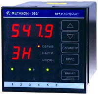 МЕТАКОН-512/522/532/562 многоканальные измерители - регуляторы - Промышленные датчики и компоненты компания ПРОМАКС, Нижний Тагил